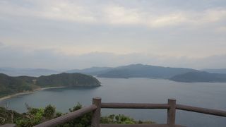 大島海峡の見晴らしが素晴らしいです