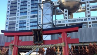 以外な所に在られました