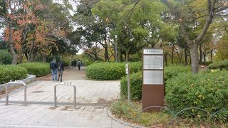 玉造口の外側に広がる地域