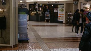 コンパクトで使い勝手の良い地下街