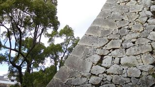 扇の勾配は優雅です。周辺では紅葉も見られました。