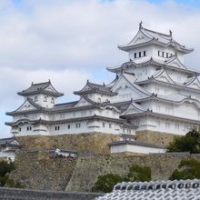 西の丸から見た天守群