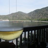 朝食はスパークリングワインあり。料理もいろいろ楽しめます。