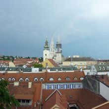ゴルニィ・グラードから見える大聖堂