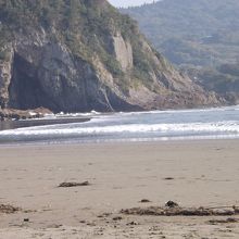 小倉ヶ浜海水浴場で撮影