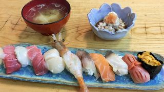 新鮮で美味しいお寿司