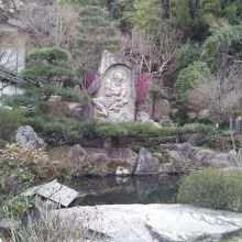 朗澄大徳ゆかりの庭園、全体像。