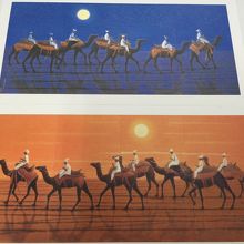 平山さんのポストカードなども購入出来ます。