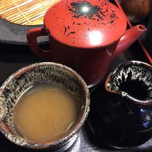 もちろん、蕎麦湯も