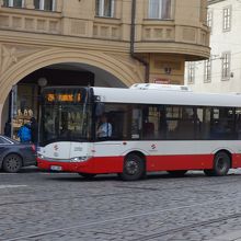 プラハのバス
