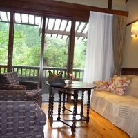 ベランダもあって開放感があります。