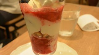 ベリーパフェを頂きました