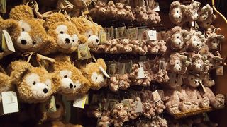 ダッフィーグッズがたくさんあった