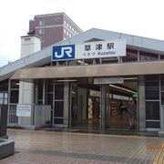 新快速も止まる、琵琶湖線の便利な駅