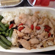 帰りの機内食 アップ
