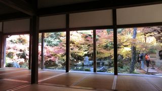 石川丈山作の額縁庭園