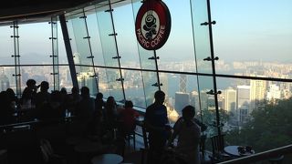 景色はよいです