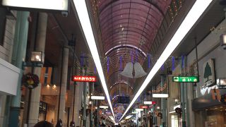 いよてつ高島屋の東側の商店街