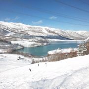 広大な豪雪スキー場