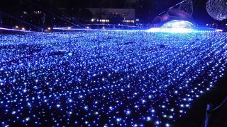 宇宙空間のイルミネーション