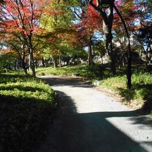 「日比谷見附跡」を下りて、散策路に戻ります