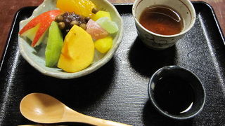 古民家を活用した茶房