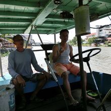 船頭さんと機関士さん？