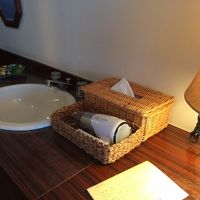 バスルーム以外にお部屋にも洗面所があります^^;