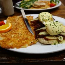 美味い！アメリカンな朝食
