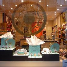 ショーウィンドーも美しい