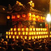 日本三大曳山祭です