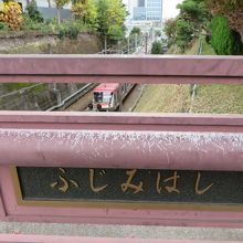 ふじみばし名と東急電車