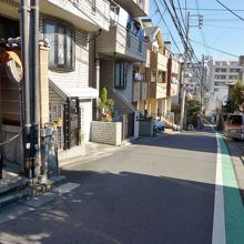 だらだら下る坂