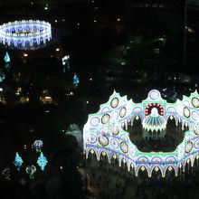 神戸市役所　24Fロビーから