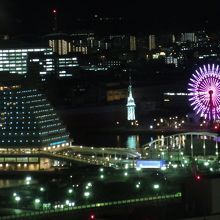 ハーバーランド方向