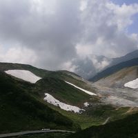 温泉の前からのパノラマ
