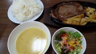 リブロースなのにあまりジューシーではなかった