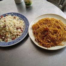 炒飯と広州炒麺