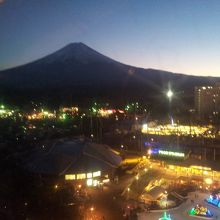 観覧車からの富士山