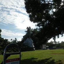 大きなオブジェが有ります