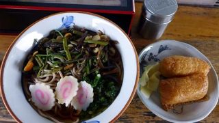 三島駅の立ち食いそば 桃中軒三島駅在来線上りホーム店の昼食　