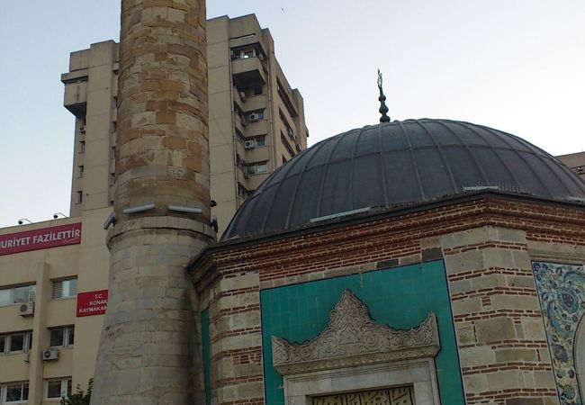 時計台広場の小さなモスク