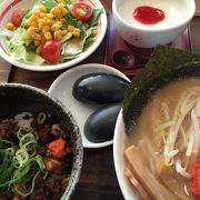 明太子の入ったとんこつラーメンが人気のお店