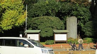 神宮外苑の歴史を知る事が出来る