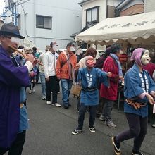 お祭りっぽい！