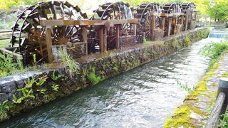 日本で唯一の五連水車