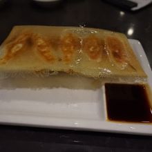 この羽根つき餃子は絶品でした