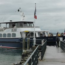 イヴォワールの桟橋