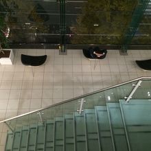 休憩椅子もおしゃれです