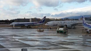 一応国際空港です。関空とどう棲み分け？？